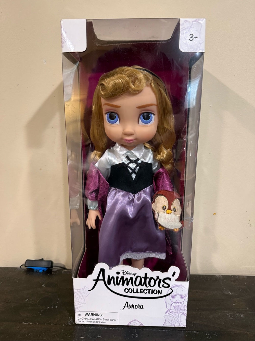 Disney Animators' Collection Aurora Doll - Purple & Black Dress